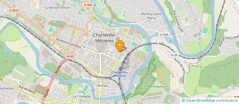 localisation de l'entreprise SPECCHIOLLA  CHARLEVILLE-MEZIERES