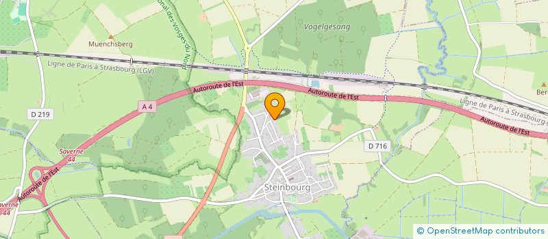 localisation de l'entreprise SPECHT IMMO  STEINBOURG