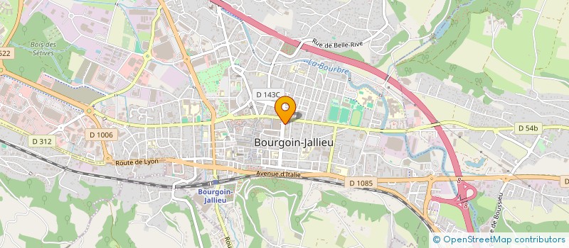 localisation de l'entreprise SPECHT NOTAIRES à BOURGOIN-JALLIEU