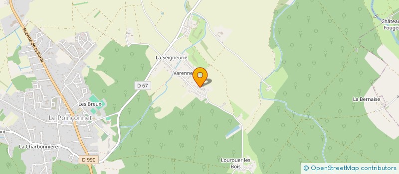 localisation de l'entreprise SPECIA à LE POINCONNET