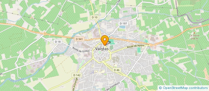 localisation de l'entreprise SPECIAL 13 à VALREAS