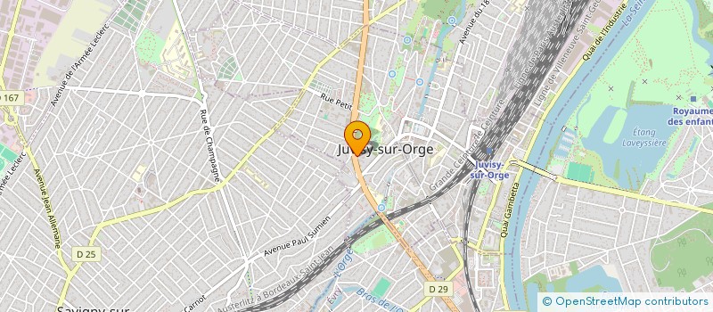 localisation de l'entreprise SPECIAL AUTO 91 à JUVISY-SUR-ORGE