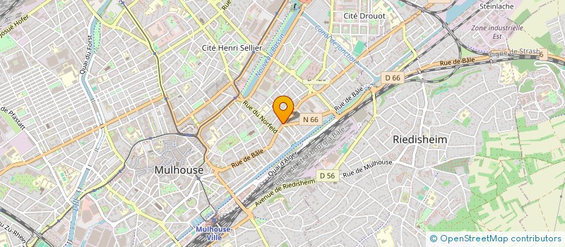 localisation de l'entreprise SPECIAL ET RECEPTIONS DES 3 FRONTIERES à MULHOUSE