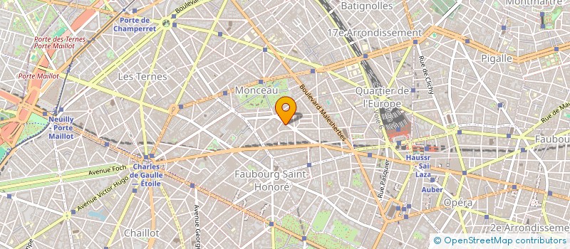 localisation de l'entreprise SPECIAL EVENTS SARL  PARIS