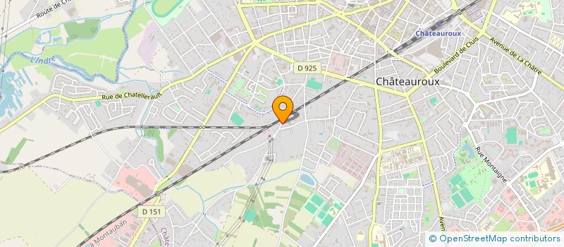 localisation de l'entreprise SPECIAL EXPRESS EURL à CHATEAUROUX