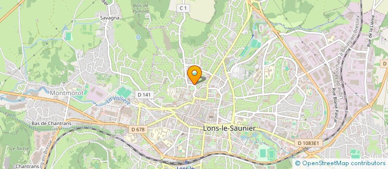 localisation de l'entreprise SPECIAL'EYES à LONS-LE-SAUNIER