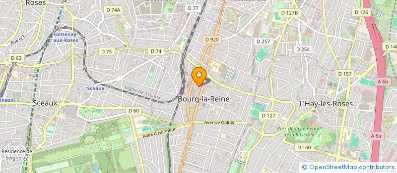 localisation de l'entreprise SPECIAL INFORM RESEAUX UNITES SYSTEMES à BOURG-LA-REINE