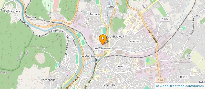 localisation de l'entreprise SPECIAL ONE à ALES
