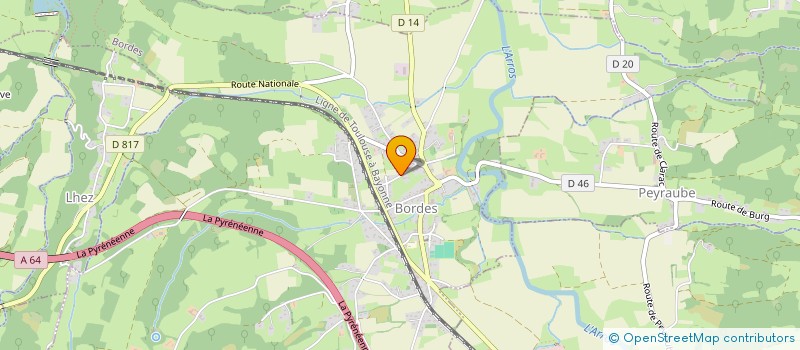 localisation de l'entreprise SPECIAL PROCESSES CONSULTING  BORDES