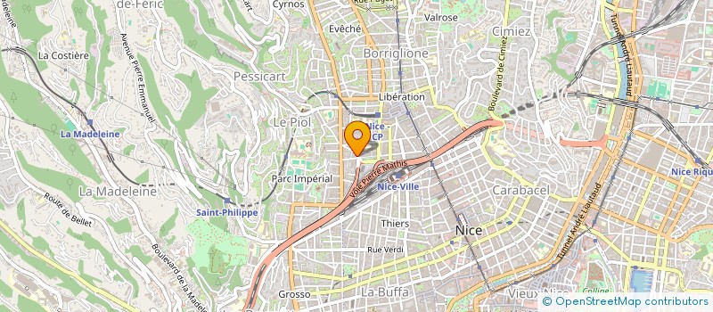 localisation de l'entreprise SPECIAL RENOVATION BATIMENT à NICE