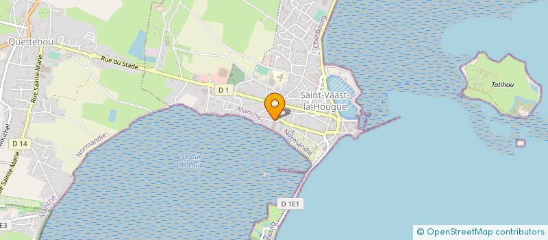 localisation de l'entreprise SPECIALE FAMILLE HELIE S F H  SAINT-VAAST-LA-HOUGUE