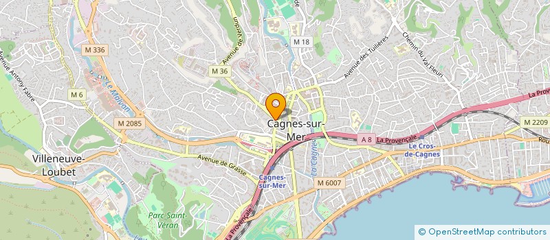 localisation de l'entreprise SPECIALIMMO à CAGNES-SUR-MER