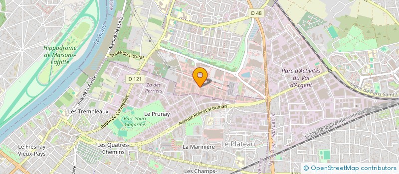 localisation de l'entreprise SPECIALISTE COURANT FAIBLE à CORMEILLES-EN-PARISIS