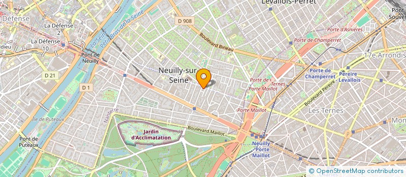 localisation de l'entreprise SPECIALISTE LITERIE BORDEAUX à NEUILLY-SUR-SEINE