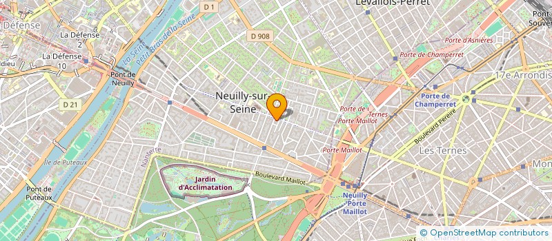 localisation de l'entreprise SPECIALISTE LITERIE PARIS à NEUILLY-SUR-SEINE