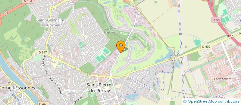localisation de l'entreprise SPECIALISTE MATERIAUX ET DECORS à SAINT-PIERRE-DU-PERRAY