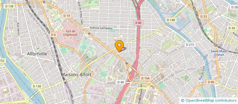 localisation de l'entreprise SPECIALISTE RENOVATION  MAISONS-ALFORT