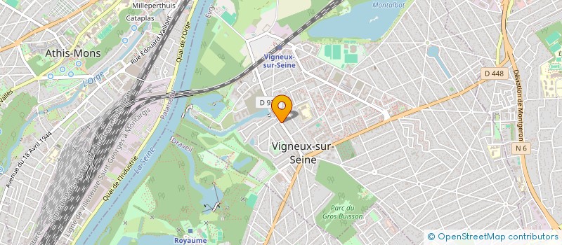 localisation de l'entreprise SPECIALISTE TOUTES PLOMBERIES RADIA à VIGNEUX-SUR-SEINE