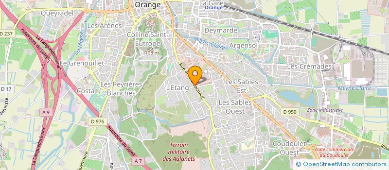 localisation de l'entreprise SPECIALITES CULINAIRES PROVENCALES à ORANGE