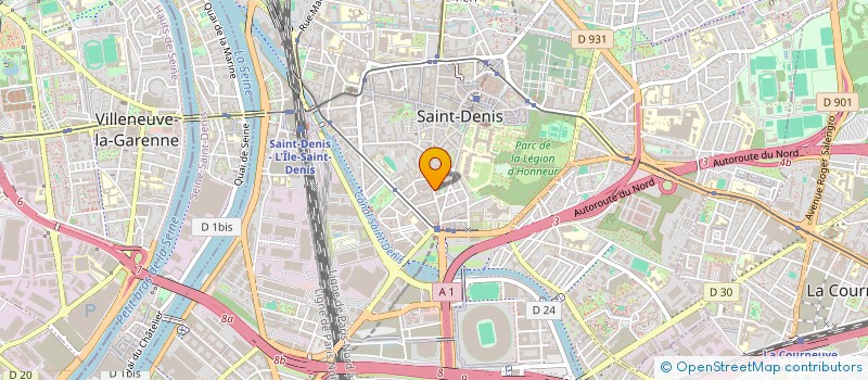 localisation de l'entreprise SPECIALY-THE BIO à SAINT-DENIS