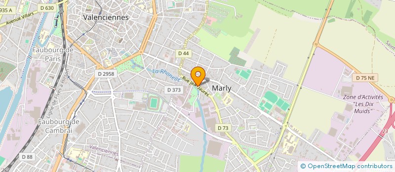 localisation de l'entreprise SPECIBAT à MARLY