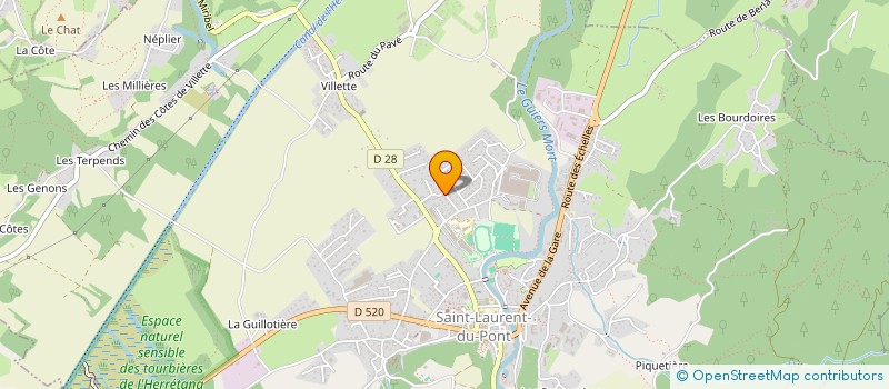 localisation de l'entreprise SPECIFIC LOC  SAINT-LAURENT-DU-PONT