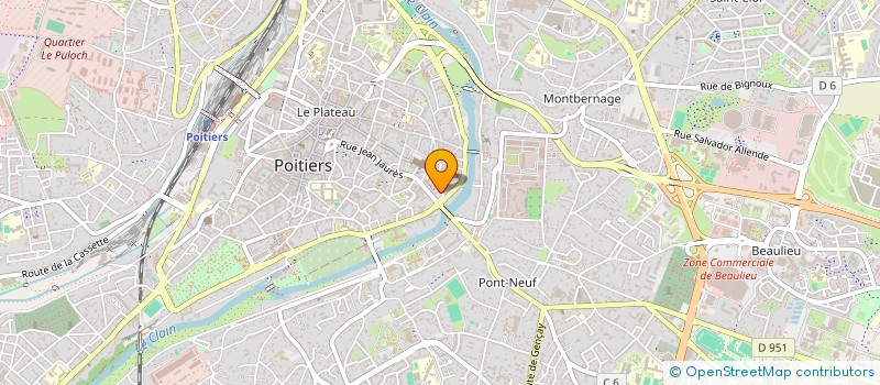 localisation de l'entreprise SPECIFICAT POTENTIELS HUMAINS ECONOM REG  POITIERS