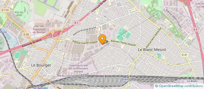 localisation de l'entreprise SPECINOX à LE BLANC-MESNIL