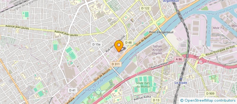 localisation de l'entreprise SPECO  ARGENTEUIL