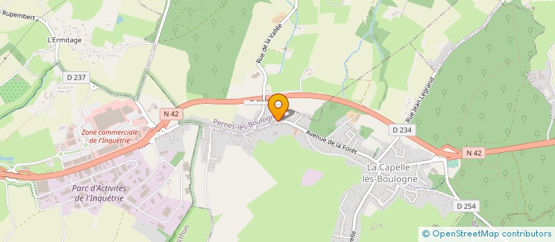 localisation de l'entreprise SPECQ PERE ET FILS à PERNES-LES-BOULOGNE