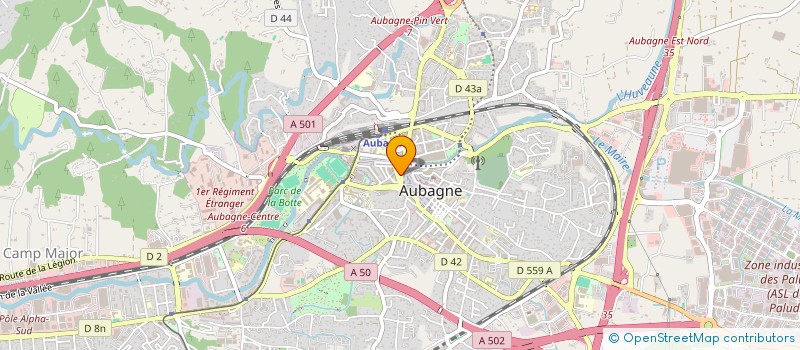 localisation de l'entreprise SPECT'ACTEURS à AUBAGNE
