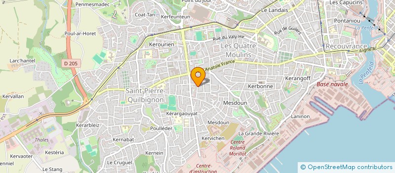 localisation de l'entreprise SPECTABLE à BREST