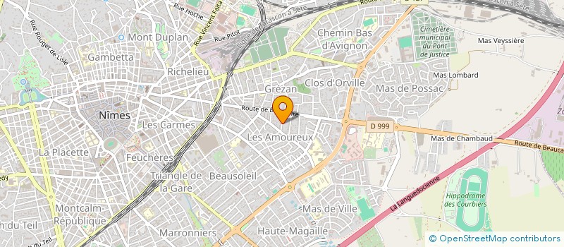 localisation de l'entreprise SPECTACLE DIFFUSION  NIMES