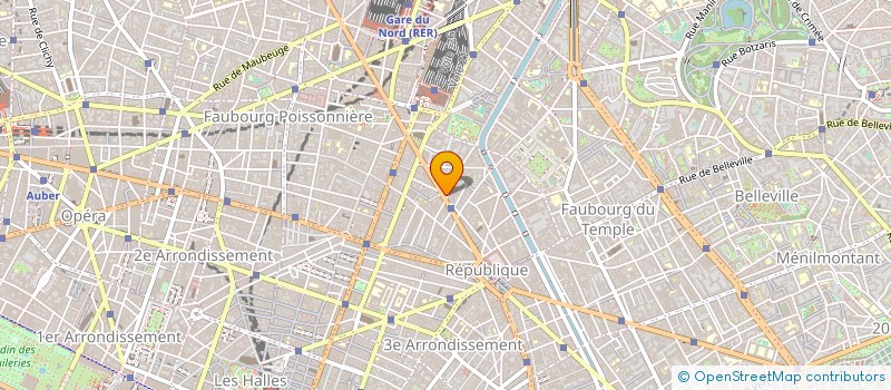 localisation de l'entreprise SPECTACLES DE FRANCE à PARIS