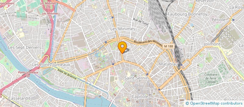 localisation de l'entreprise SPECTACLES ET LOISIRS TOULOUSAINS à TOULOUSE