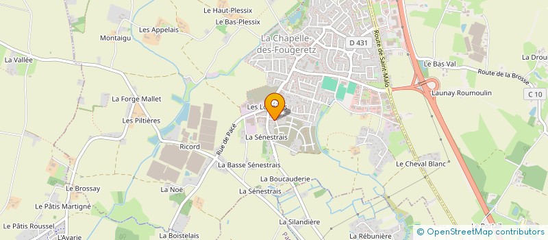localisation de l'entreprise SPECTACLES ET MUSIQUES DU MONDE à MELESSE