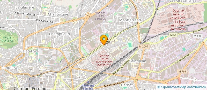 localisation de l'entreprise SPECTACLES INTERVENTIONS MANIFESTATIONS à CLERMONT-FERRAND