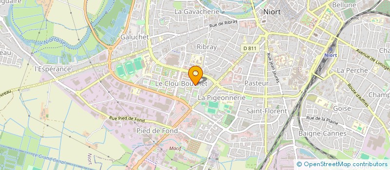 localisation de l'entreprise SPECTACULAIRE à NIORT