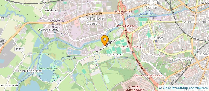 localisation de l'entreprise SPECTACULAIRES ALLUMEURS D'IMAGES  RENNES