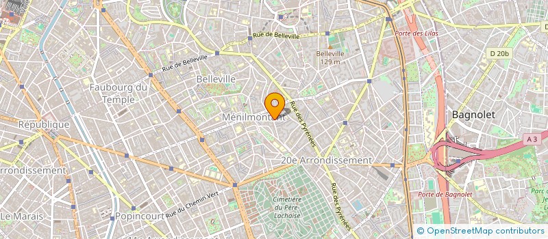 localisation de l'entreprise SPECTANI  PARIS