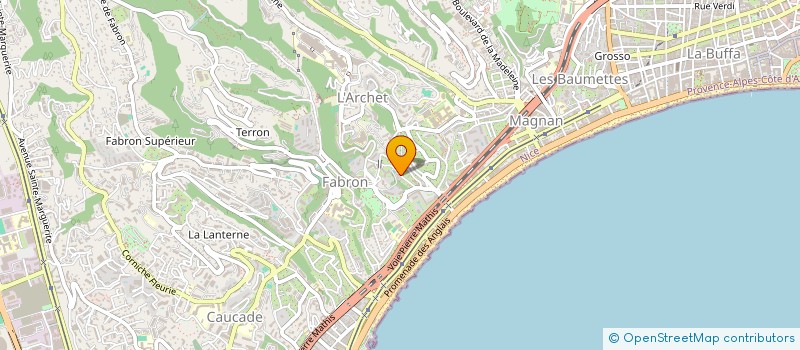 localisation de l'entreprise SPECTEC à NICE