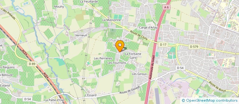 localisation de l'entreprise SPECTER à CHARNAY-LES-MACON