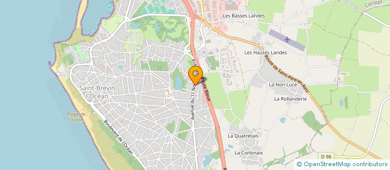 localisation de l'entreprise SPECTIF à SAINT-BREVIN-LES-PINS