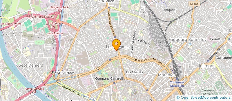 localisation de l'entreprise SPECTOR à TOULOUSE