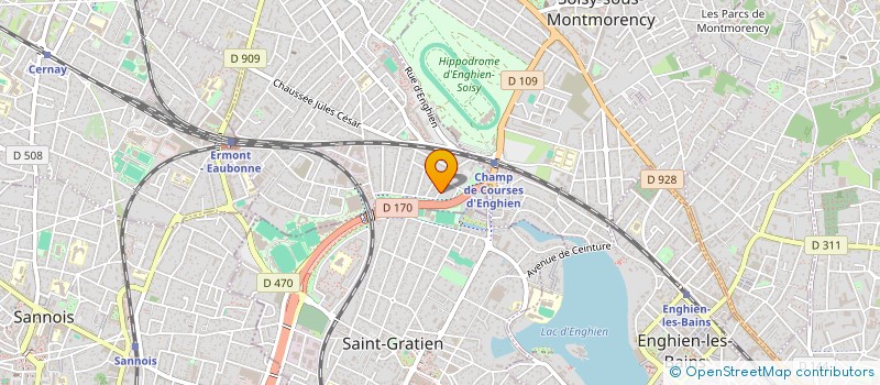 localisation de l'entreprise SPECTRA à EAUBONNE