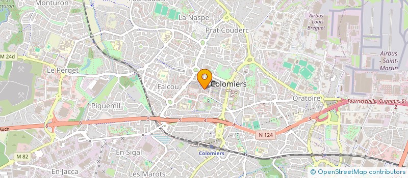 localisation de l'entreprise SPECTRA CONCEPT à COLOMIERS