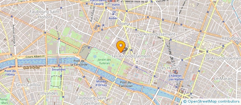 localisation de l'entreprise SPECTRA CONCEPT à PARIS