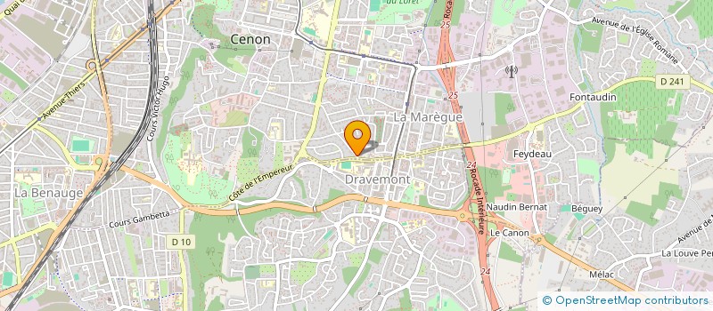 localisation de l'entreprise SPECTRA NOVA PRODUCTION  CENON