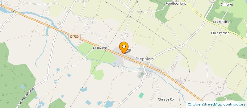 localisation de l'entreprise SPECTRAH  CHEPNIERS