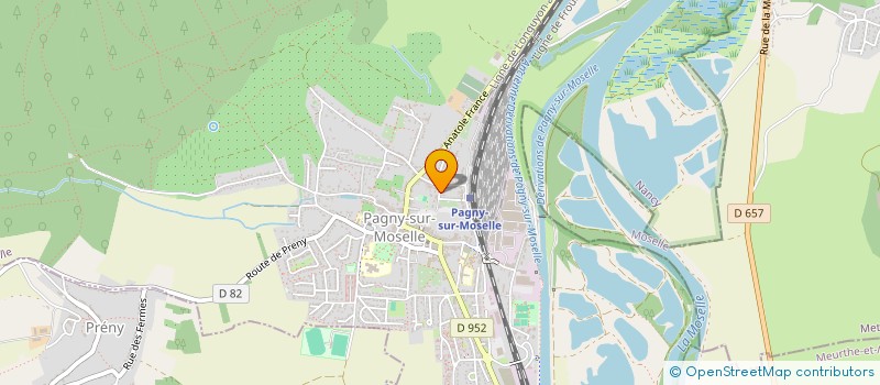localisation de l'entreprise SPECTRAL MEDIA FACTORY  PAGNY-SUR-MOSELLE